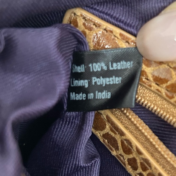 Sharif 1827 New York Brown Leather Crossbody Bag - Picture 11 of 11